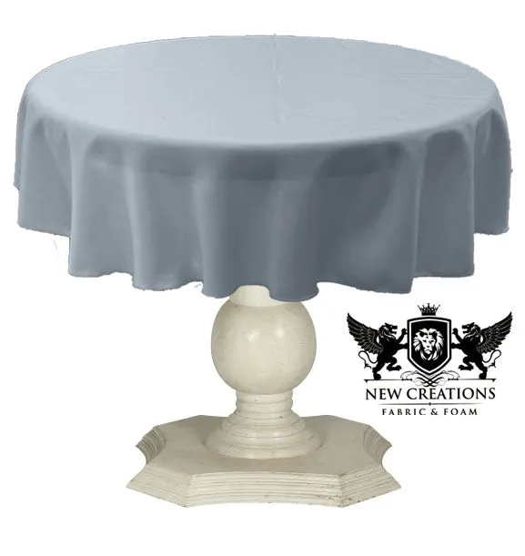 TABLECLOTH DULL BRIDAL SATIN (42" Round)
