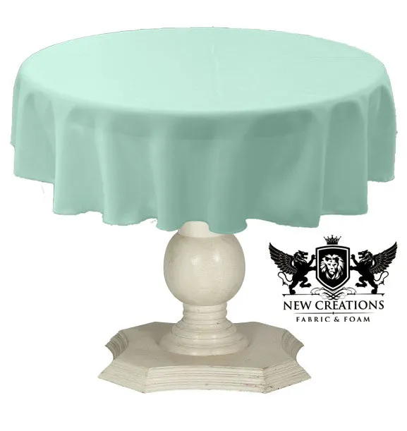 TABLECLOTH DULL BRIDAL SATIN (42" Round)