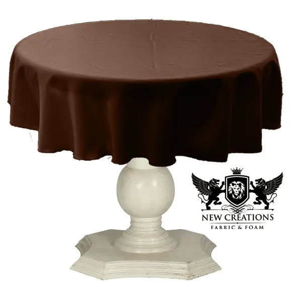 TABLECLOTH DULL BRIDAL SATIN (42" Round)