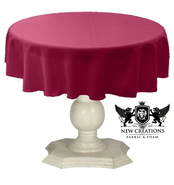 TABLECLOTH DULL BRIDAL SATIN (42" Round)