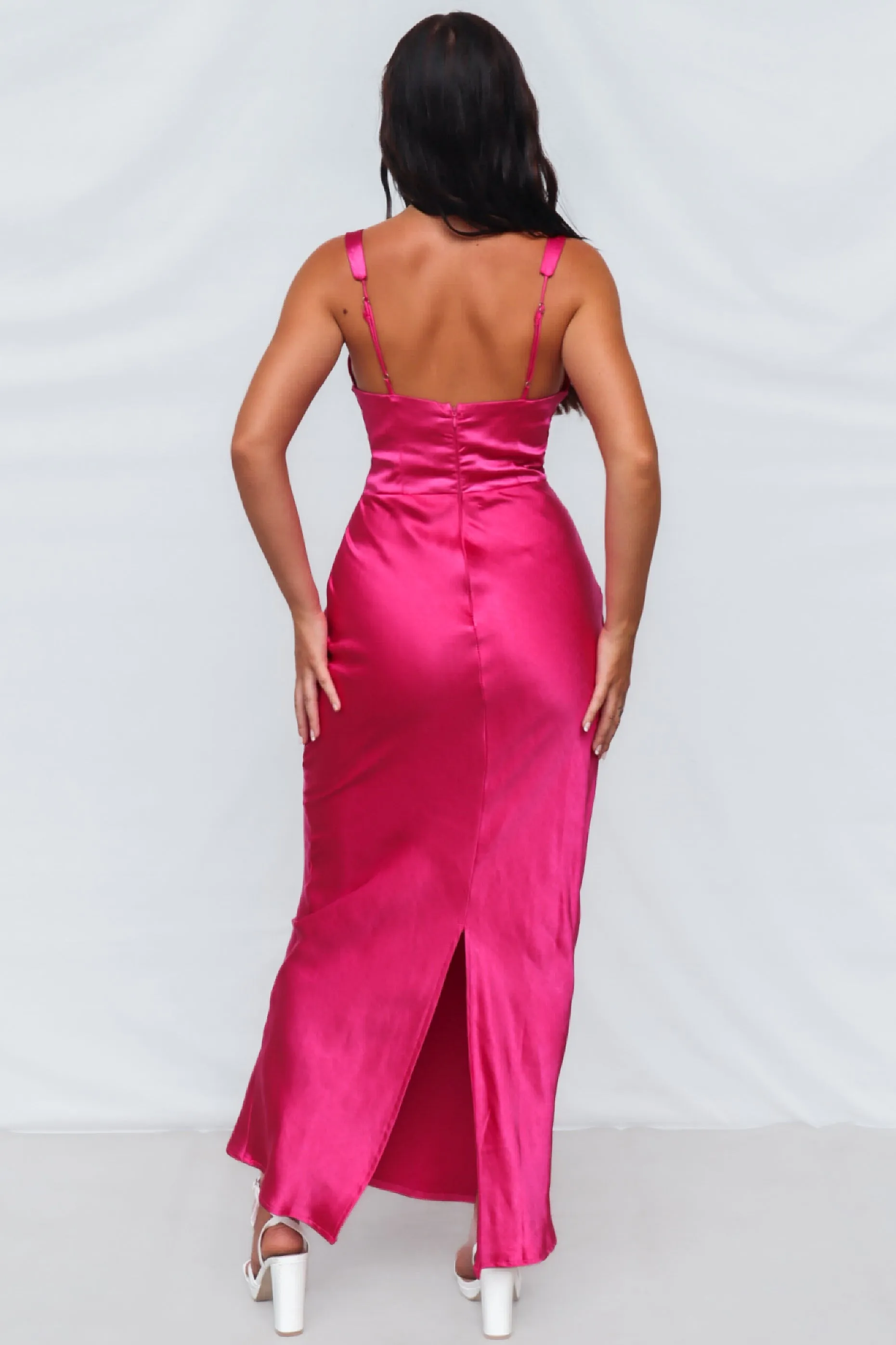 Tana Maxi Dress - Hot Pink