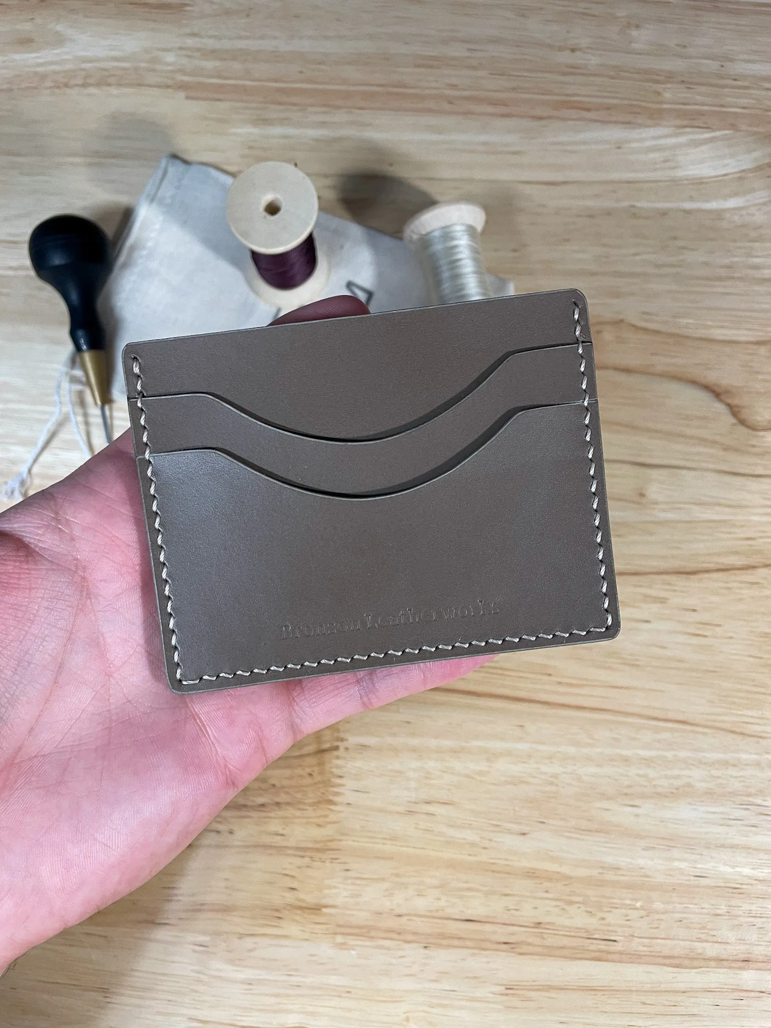 Taupe Cardholder
