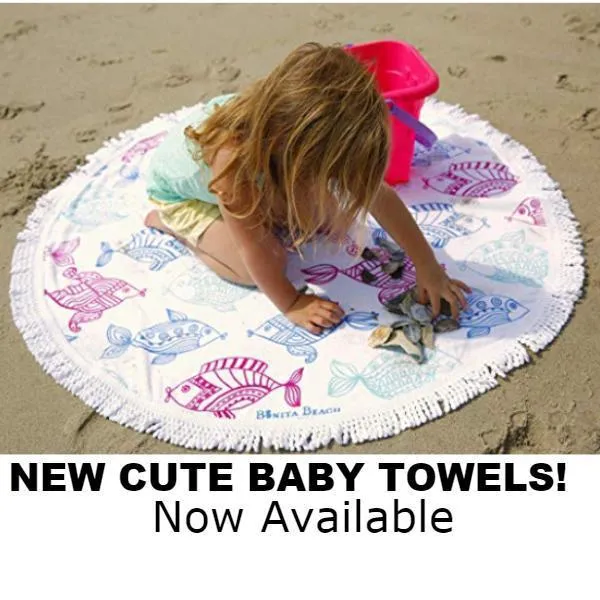 The Mooncatcher Round Beach Towel