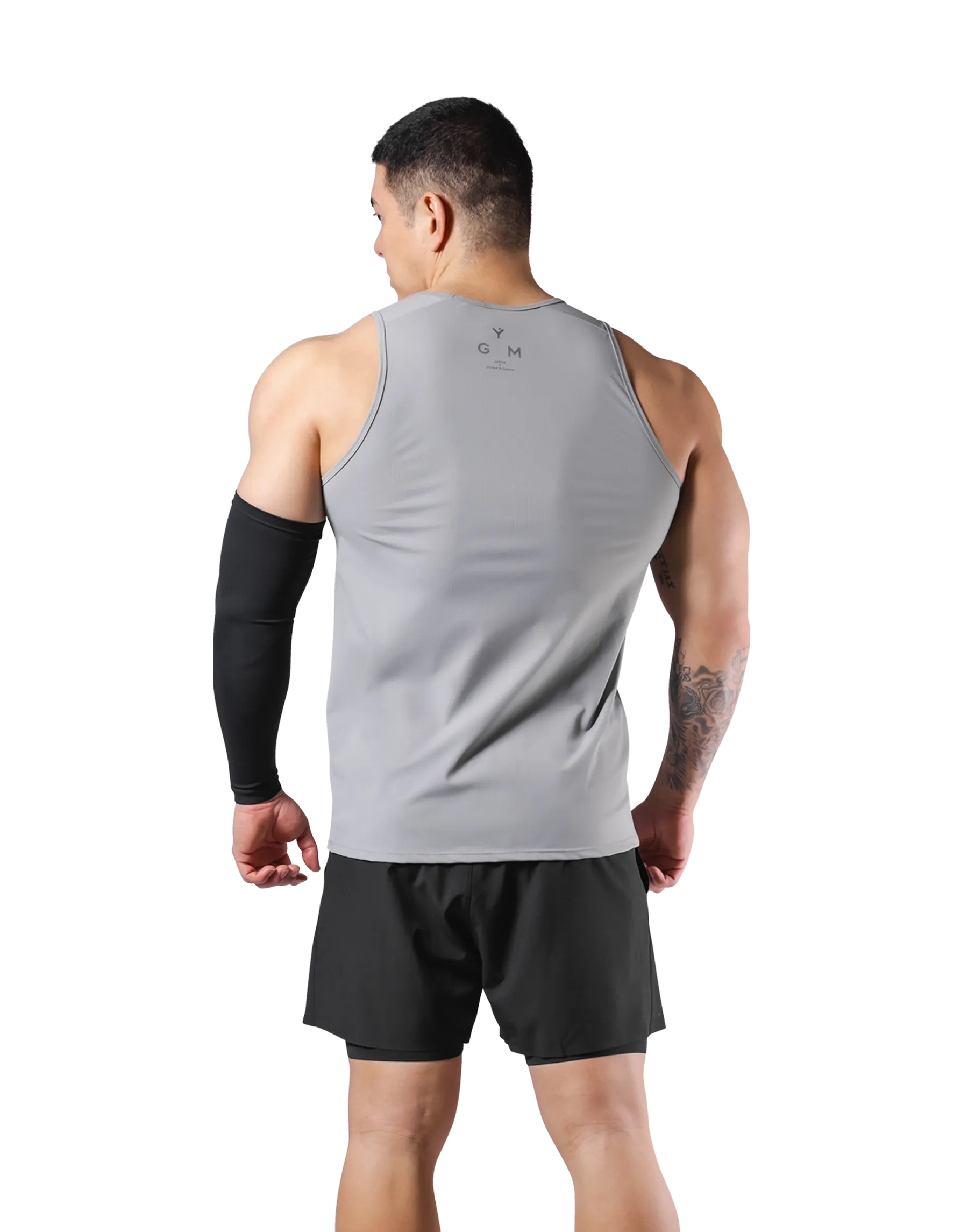 Waffle Stretch Standard Tanktop - Grey