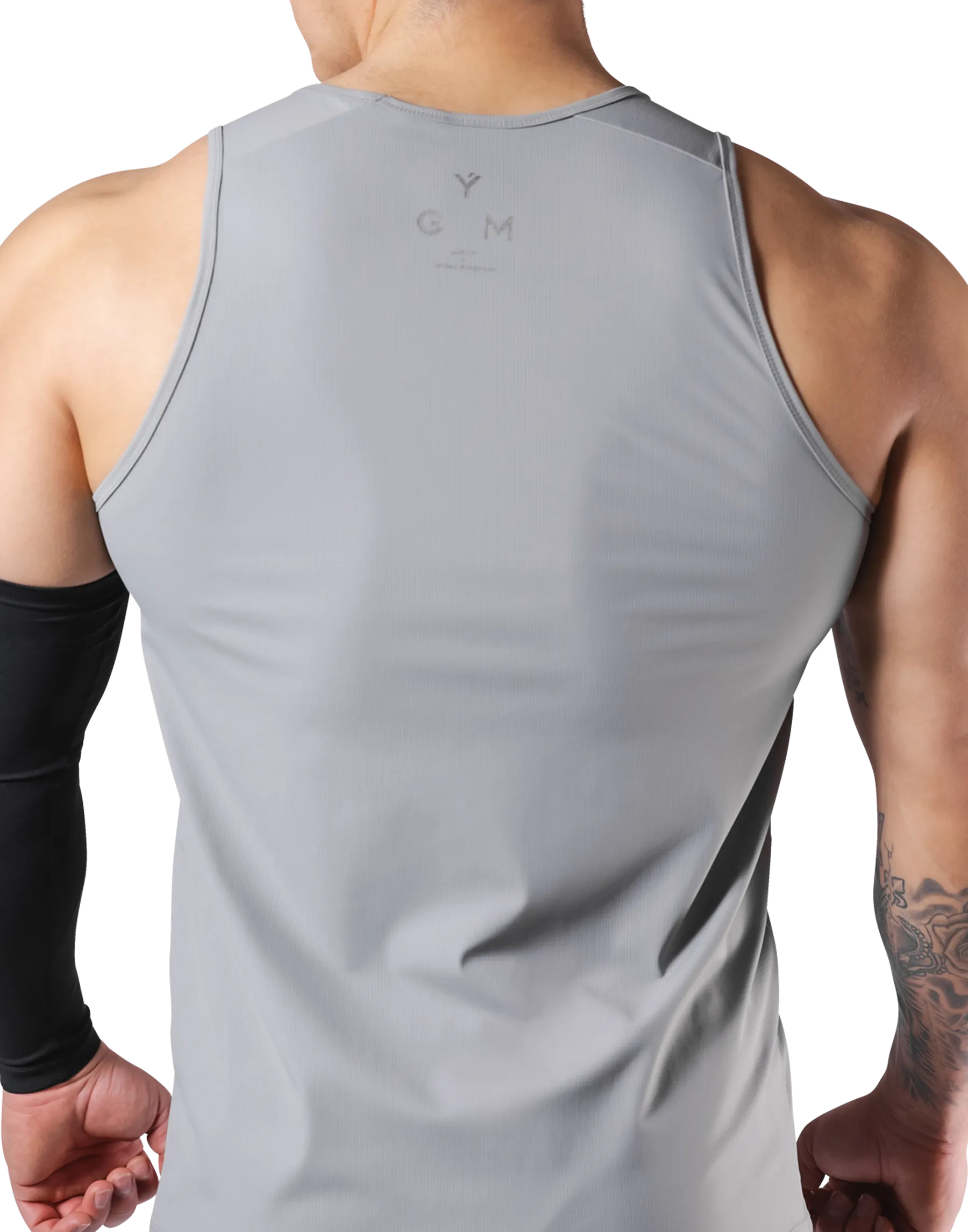 Waffle Stretch Standard Tanktop - Grey
