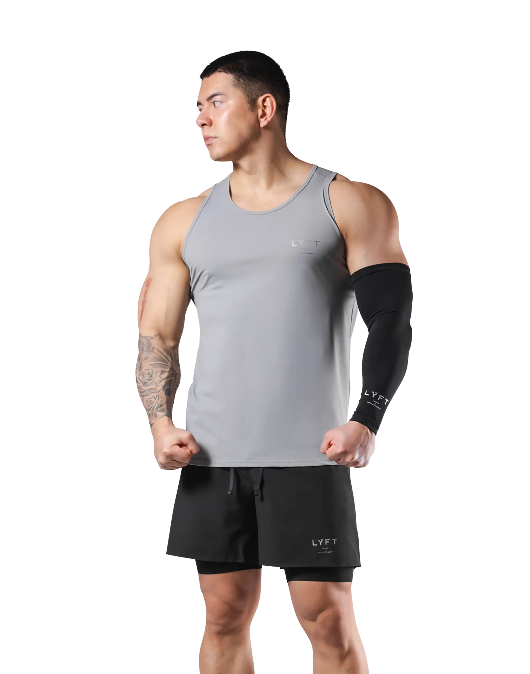 Waffle Stretch Standard Tanktop - Grey