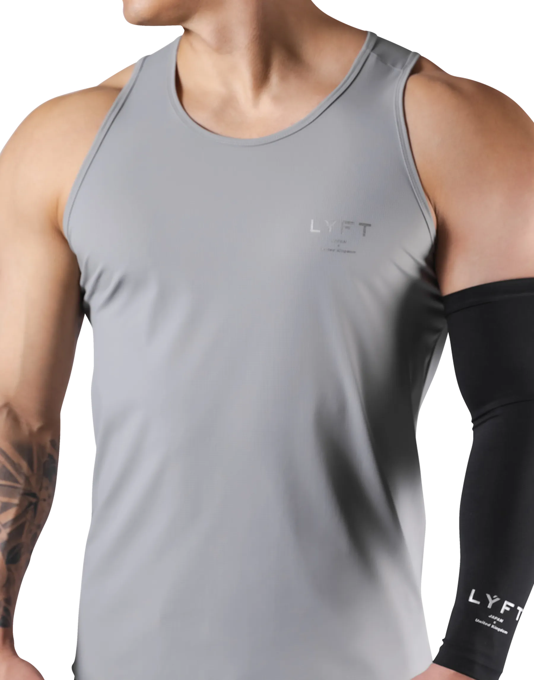 Waffle Stretch Standard Tanktop - Grey
