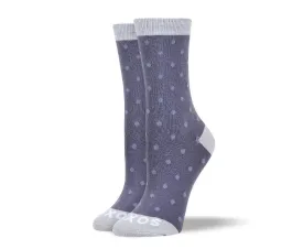 Women's Colorful Grey Small Polka Dots Socks