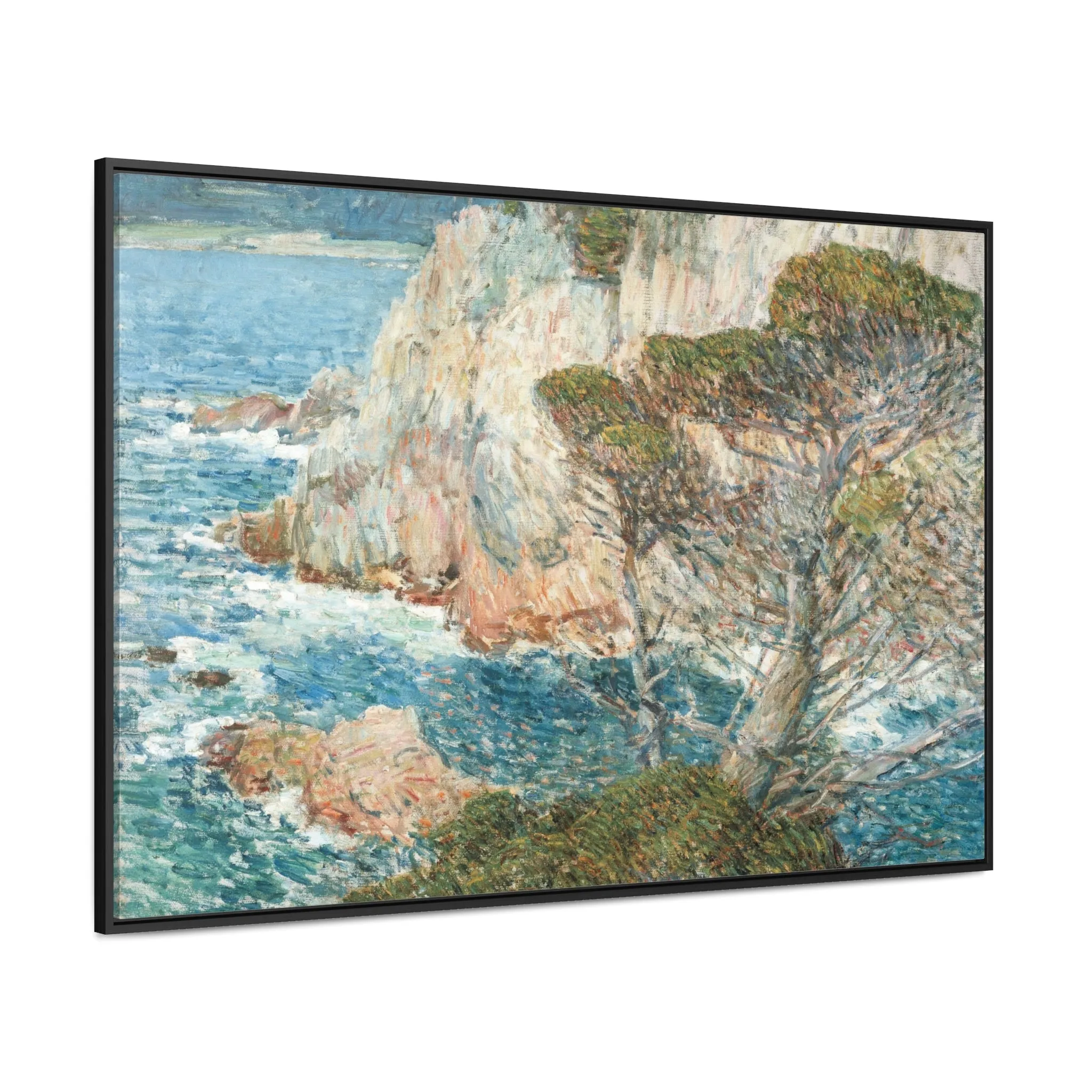 XL Frame Canvas: 'Point Lobos' 48x32" Art