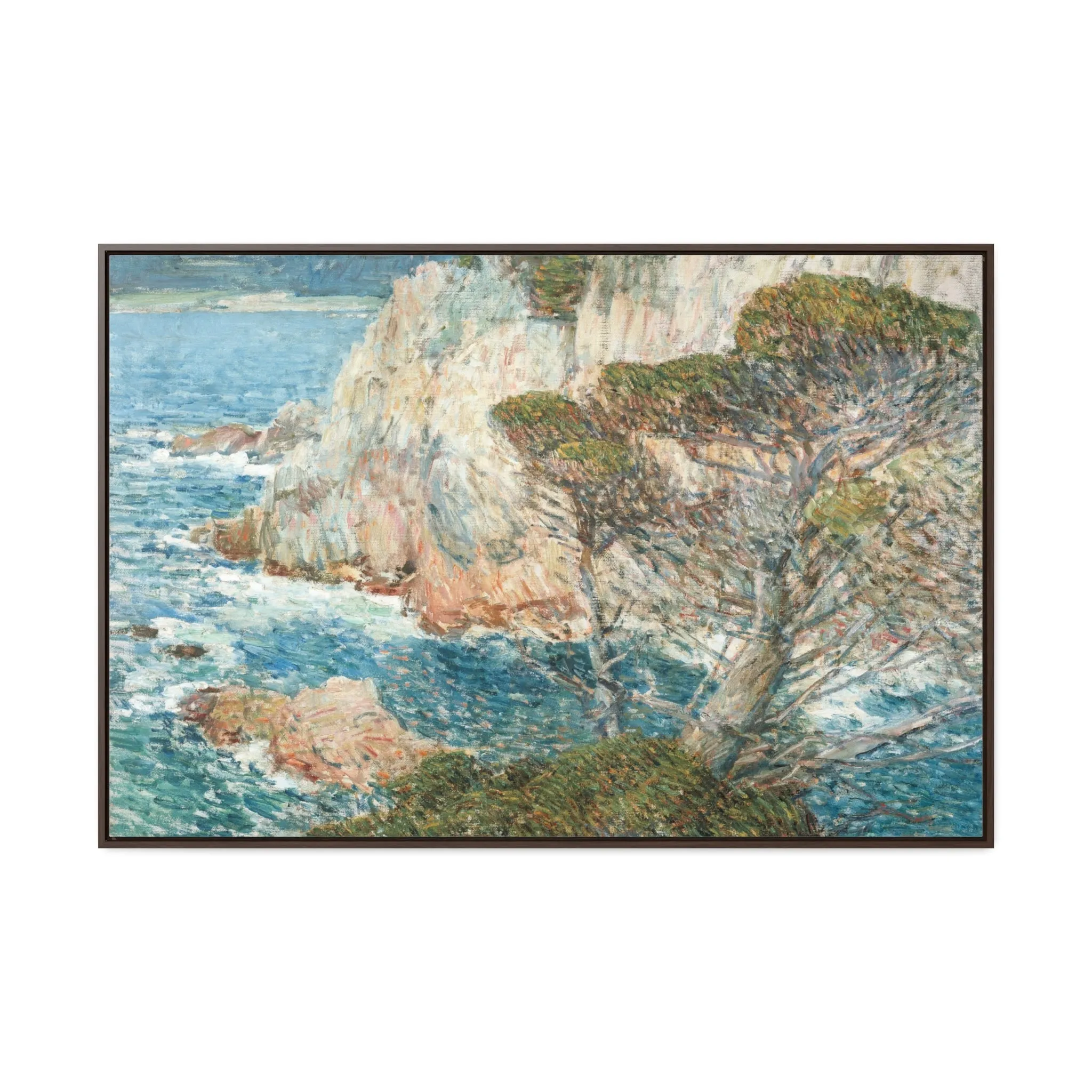 XL Frame Canvas: 'Point Lobos' 48x32" Art